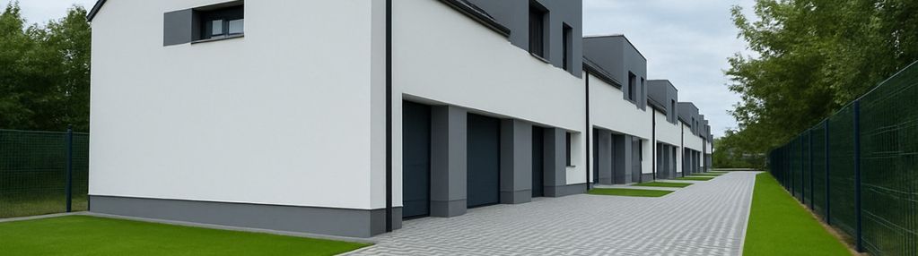 Dom szeregowy z ogrodem w iwinach | deweloperski