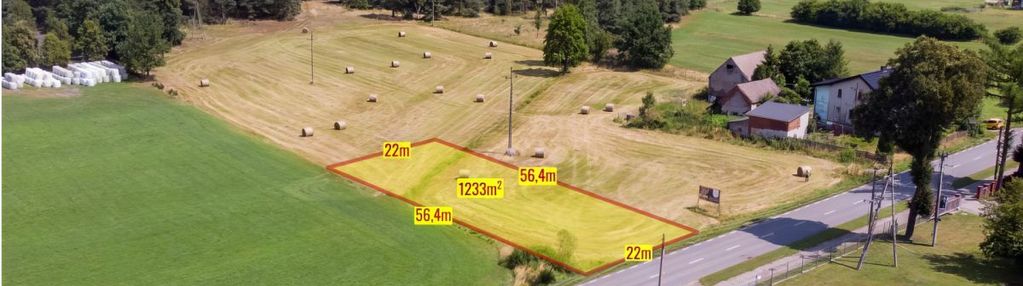 Działka budowlana woźniki, atrakcyjna cena!