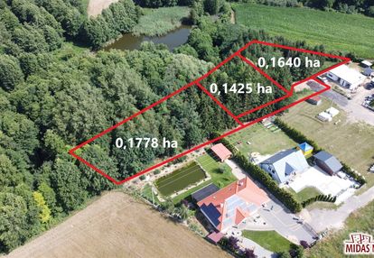 Działka w pobliżu lasu i rzeki zglowiączka