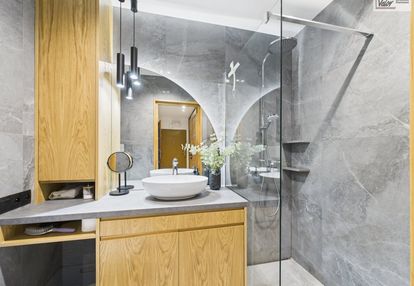 Dwu poziomowe mieszkanie z garażem - bartąska 8