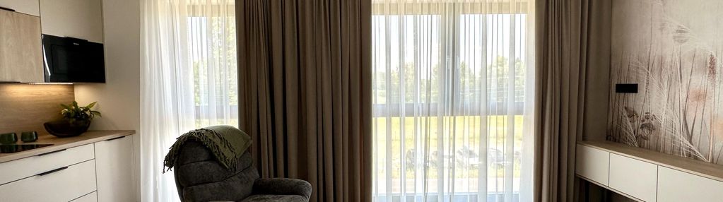 Nowe mieszkanie w apartamentowcu z własną plażą