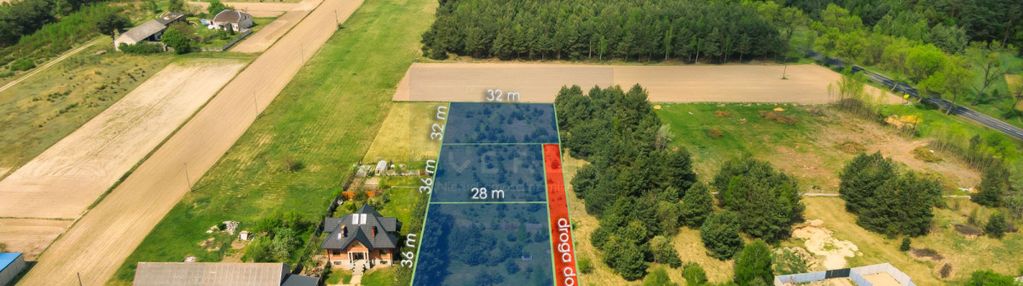 Działka budowlana izbiska, gm. miedźno