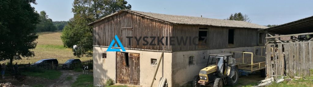 Działka siedliskowa z budynkiem gospodarczym