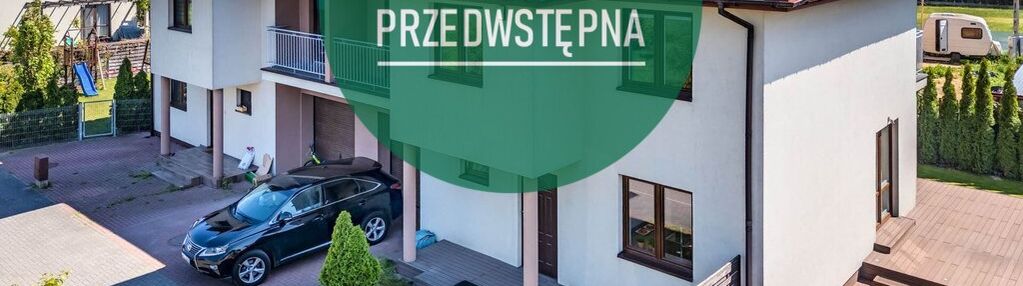 Bliźniak z kominkiem, blisko rezerwatu przyrody