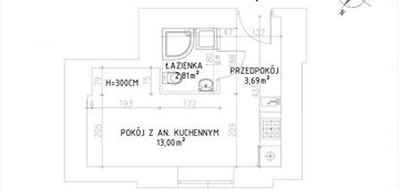 Kawalerka pod klucz - parter -dziesiąta