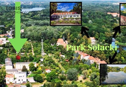 Działka dla dewelopera, 150 m do parku sołackiego