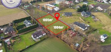 Dwie działki w chybiu