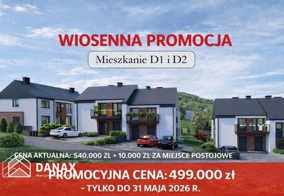 Kameralne mieszkania z ogródkiem w limanowej