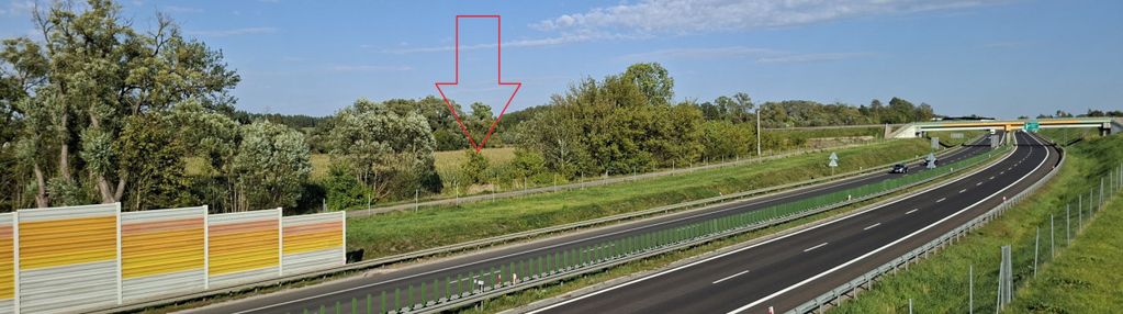 Działka inwestycyjna przy s8