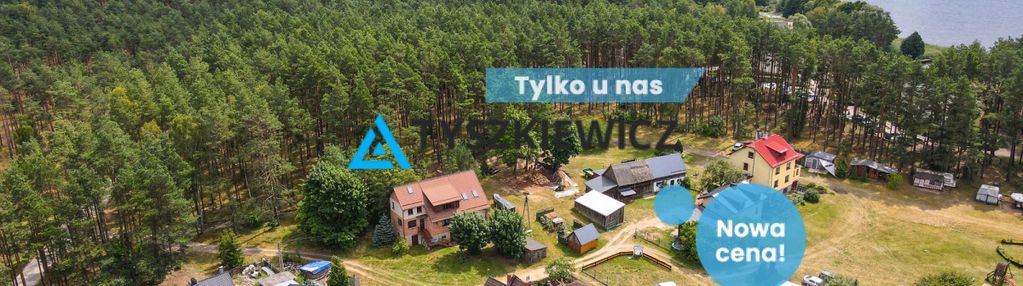 Dom w 2 linii brzegowej jeziora - super widok!