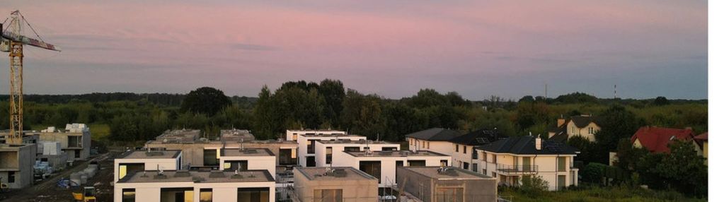 Ostatnie domy blisko gocławia