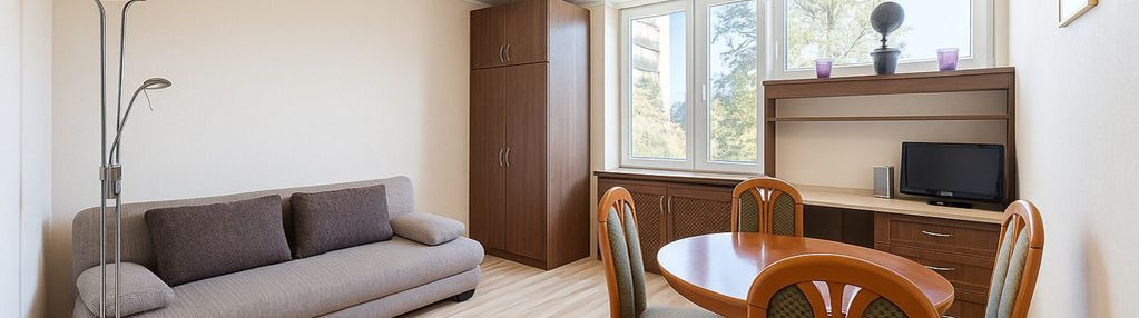 Aleja pokoju / widok, dąbie, kawalerka 24m²