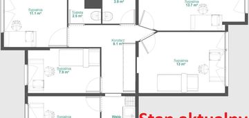 Gotowiec inwestycyjny 71,7 m² | zaspa | ogród