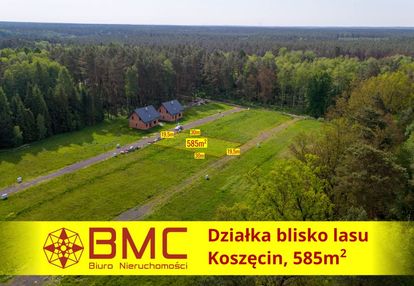 Działka 585m2 w środku lasu