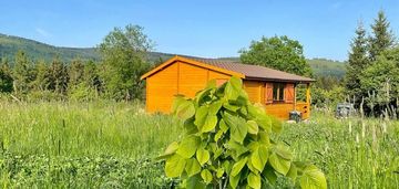 Domek rekreacyjny na działce 2000 m2 sierpnicy.