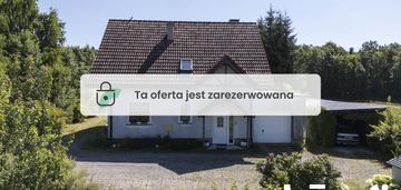 Dom wśród zieleni z własnym stawem - 105m2