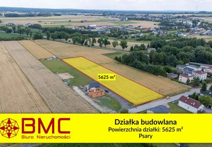 Działka budowlana psary, gm. woźniki, 5625m2