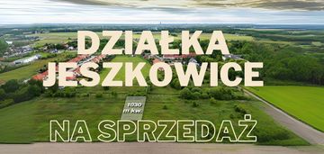 Działka jeszkowowice  1030 m2