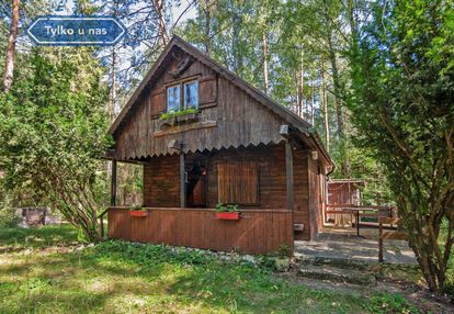 Żarki letnisko/dom w środku lasu z dużą działką