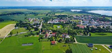 Zalewo- uzbrojona działka na nowym osiedlu.