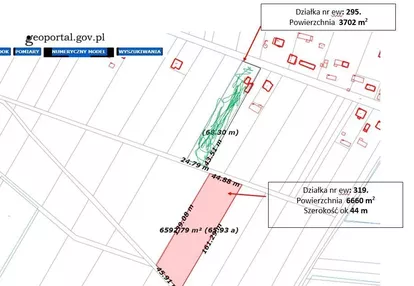 Działka na sprzedaż 3702m2