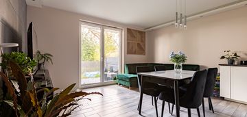 3 pokoje z ogrodem - blisko skm!