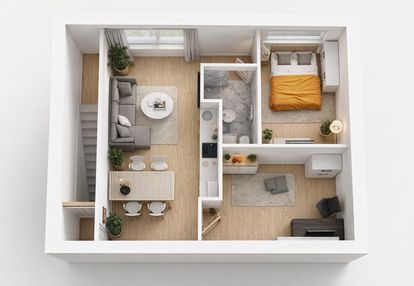 3 pokoje, ogródek, 2 poziomy, jak w domu !