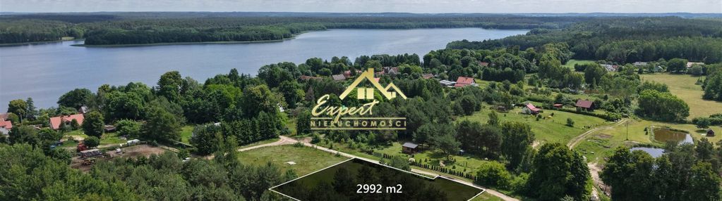 Działka nad jeziorem isąg |2992 m²| mpzp