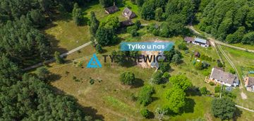 Piękna działka we wsi dzików przy lesie i rzece