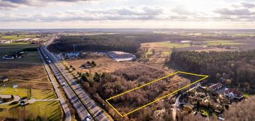 Działka inwestycyjna, trasa s7, 20min od warszawy