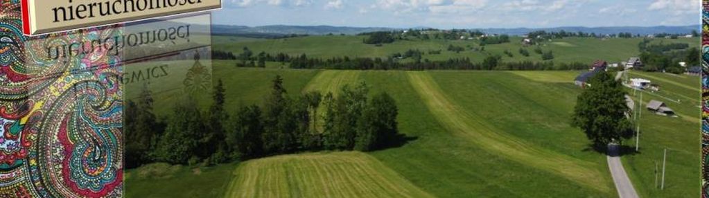 Podhale działka budowlana z laskiem i strumykiem
