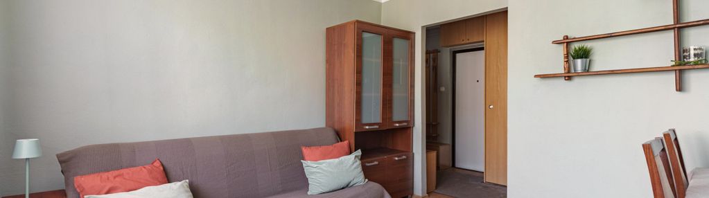 Jasna kawalerka z oddzielną kuchnią/metro