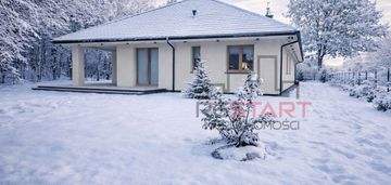 Nowoczesny dom parterowy, wysoki standard.