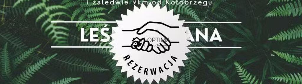 Działka z widokiem na las, obok vilpark