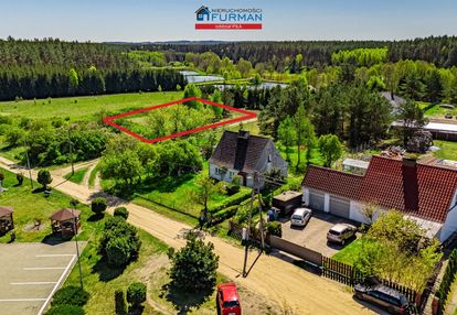 Działka z możliwością zabudowy blisko las i rzeka