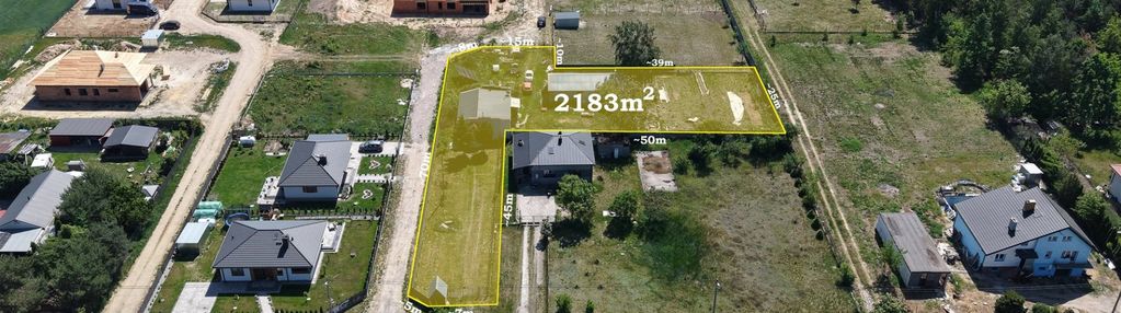 Na sprzedaż dom z dużą działką 2183 m² – sochaczew