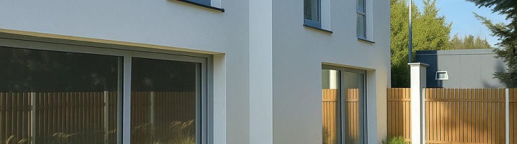 Nowoczesny segment narożny 139 m² z dużym ogrodem