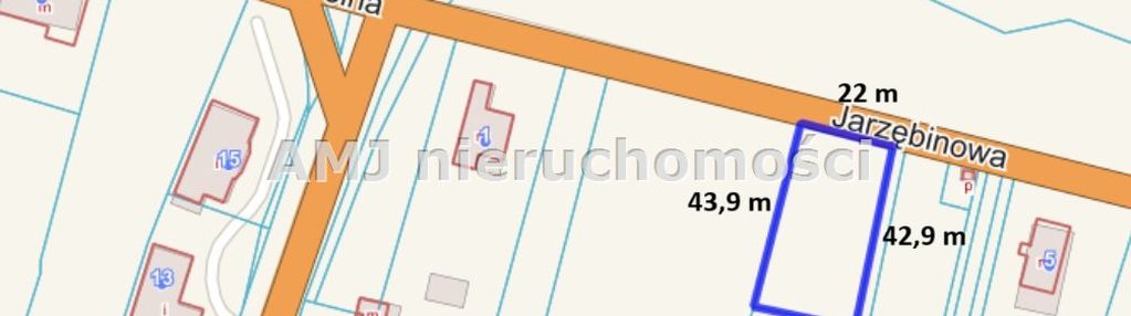 Dzialka w kunicach, kilka minut od jeziora