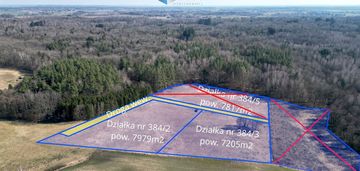 Duże działki pod lasem! - jędrychowo