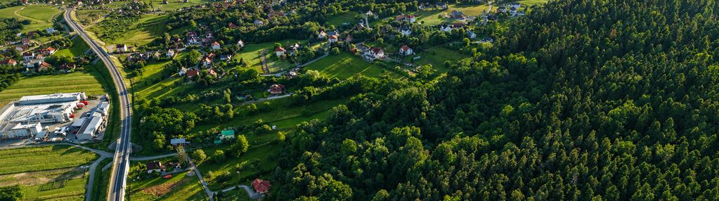 Widokowa działka chełmiec - rolna