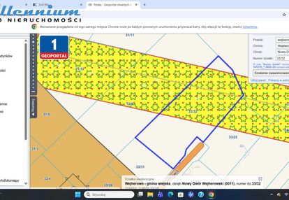 Działka budowlana nowy dwór wejherowski 2771m2