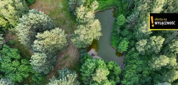 Działka ze stawem i lasem koło solca zdroju