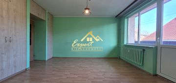 Dwa pokoje z dużym balkonem w centrum