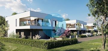 Nowoczesny bliźniak 140,82 m² z garażem – bilcza