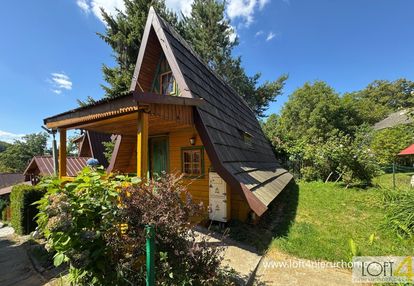 Przytulny, drewniany domek letniskowy - czchów