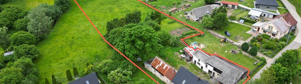 Działka 9000m2 |dom wolnostojący z poddaszem|