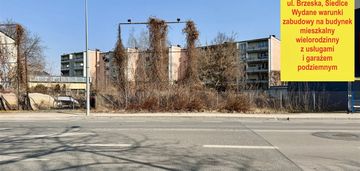 Działka inwestycyjna, budowlana, siedlce, brzeska
