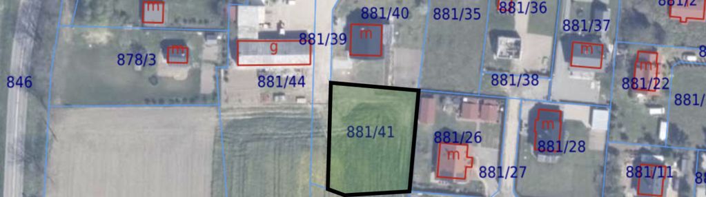 Działka budowlana 1067m2 w stegnie, prąd woda