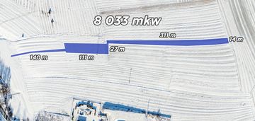 Działka rolna w nowym targu