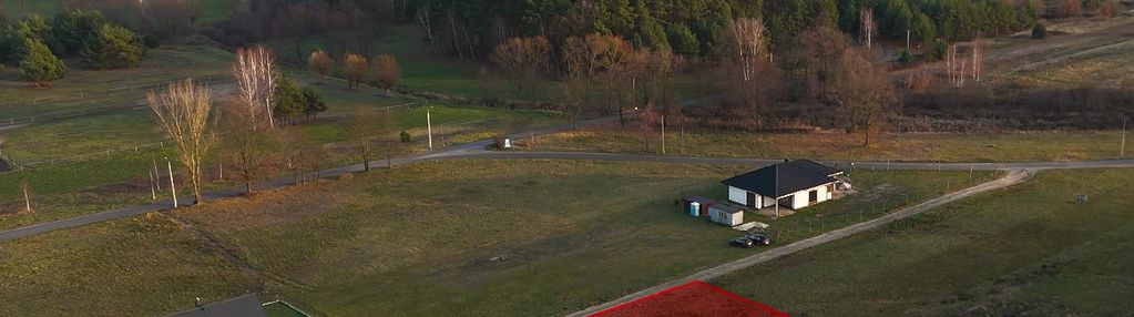 Piękna działka budowlana blisko lasu  1500 m2